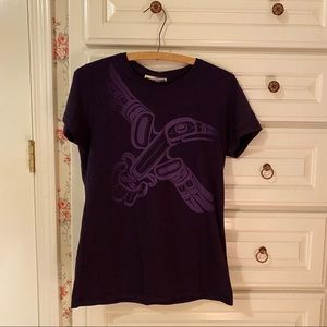 Purple t-shirt